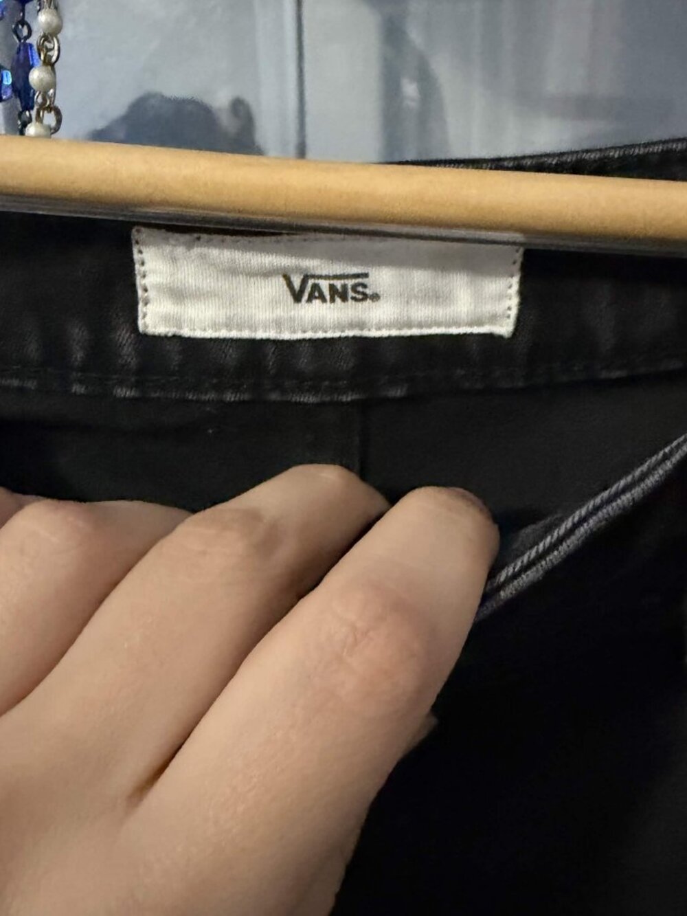 VANS blck Mini Shorts ༻ - Picture 3 of 3